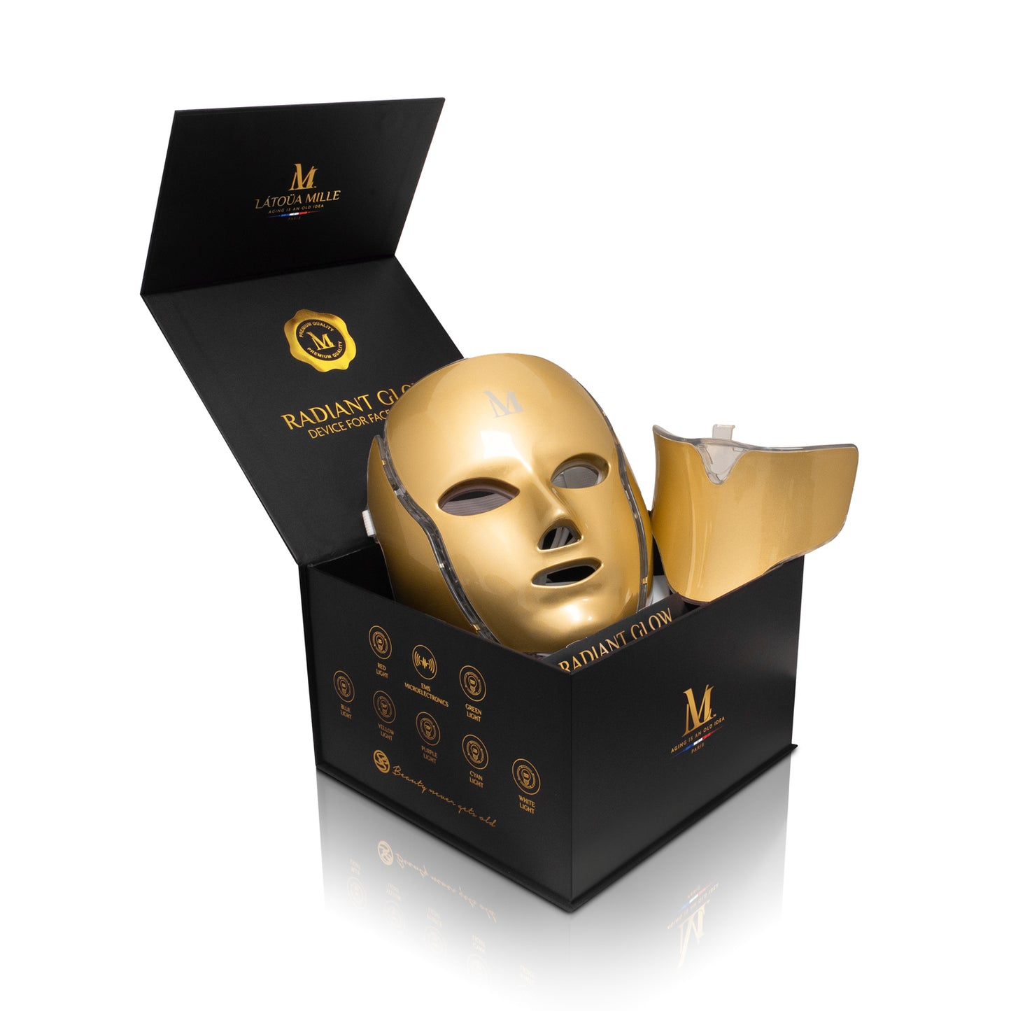 Radiant Glow Device for Face & Neck
