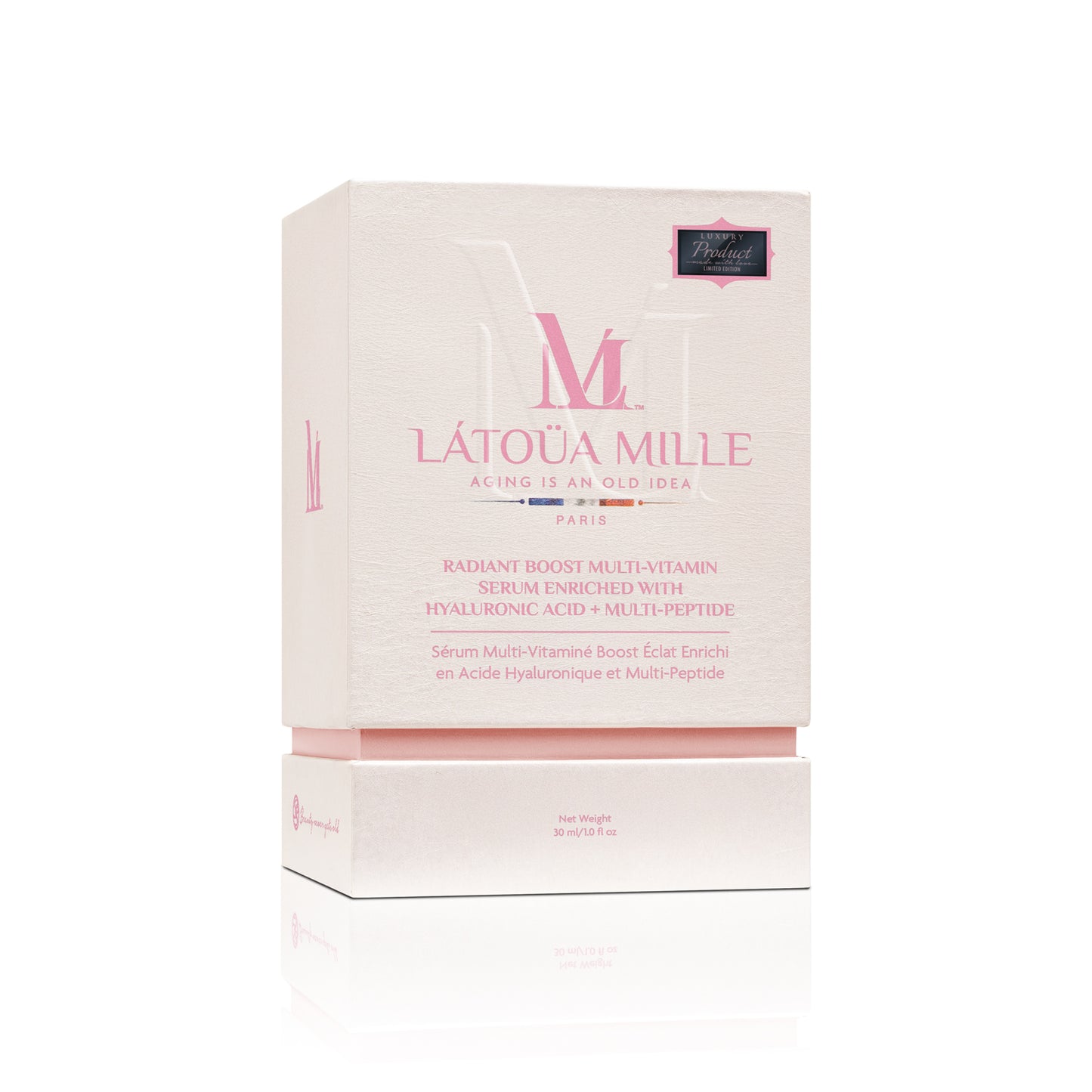 Radiant Boost Multi-Vitamin Serum Enriched with Hyaluronic Acid + Multi-Peptide