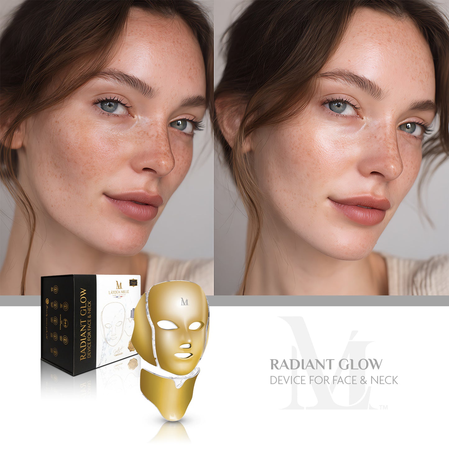 Radiant Glow Device for Face & Neck