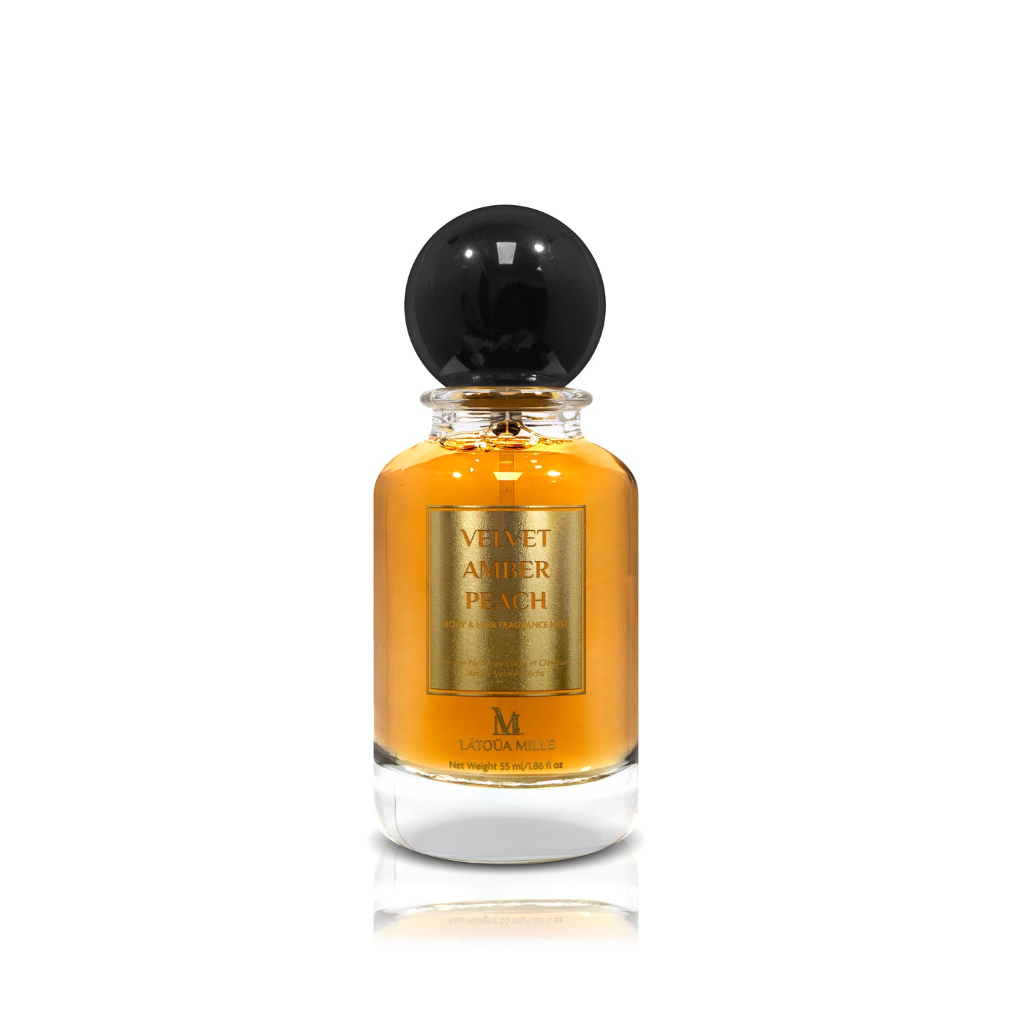 Velvet Amber Peach Body & Hair Fragrance Mist