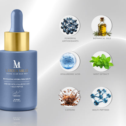 Revitalizing Hydra Firm Serum  Enriched With Hyaluronic Acid + Multi-Peptide