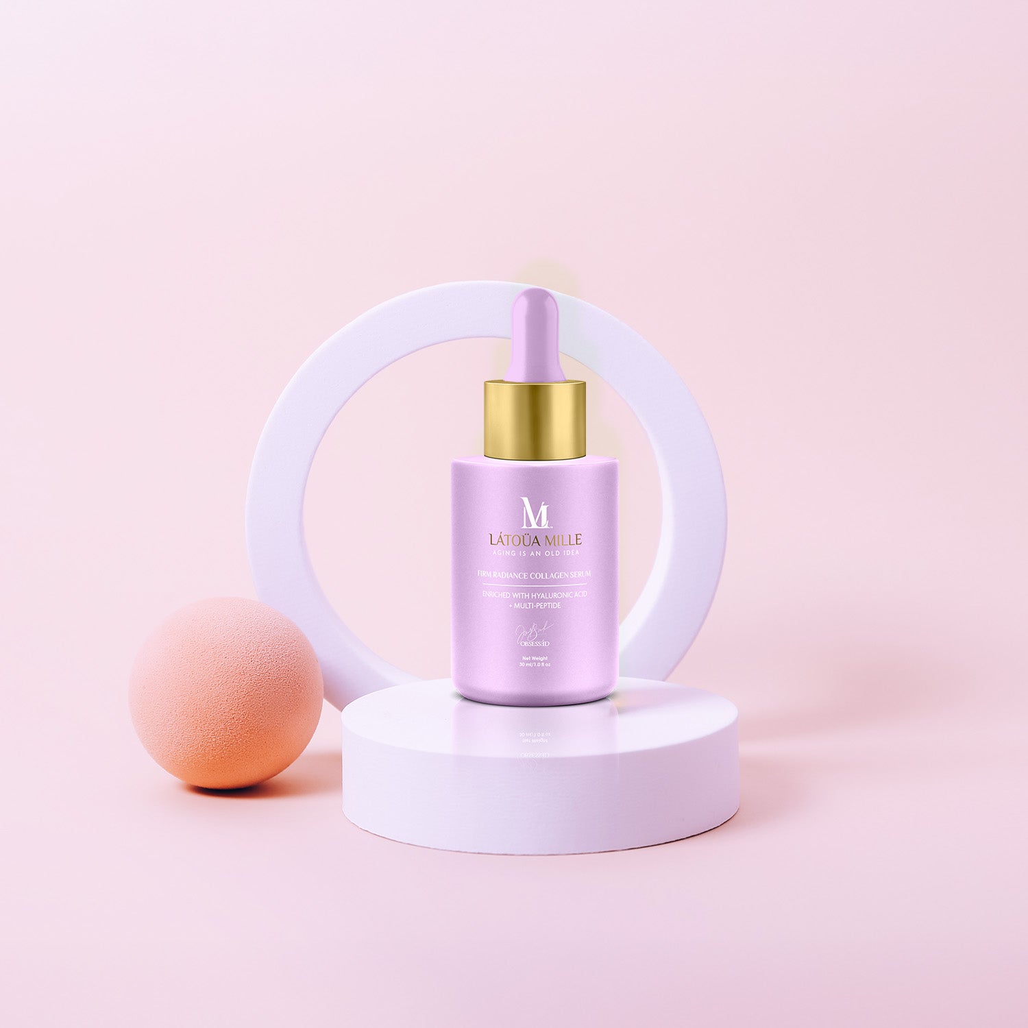 5本 Stolla Lux MULTI SERUM Garatea 50mL Firm Radiance Collagen Serum Enriched With Hyaluronic Acid + Multi