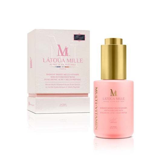 Radiant Boost Multi-Vitamin Serum  Enriched with Hyaluronic Acid + Multi-Peptide