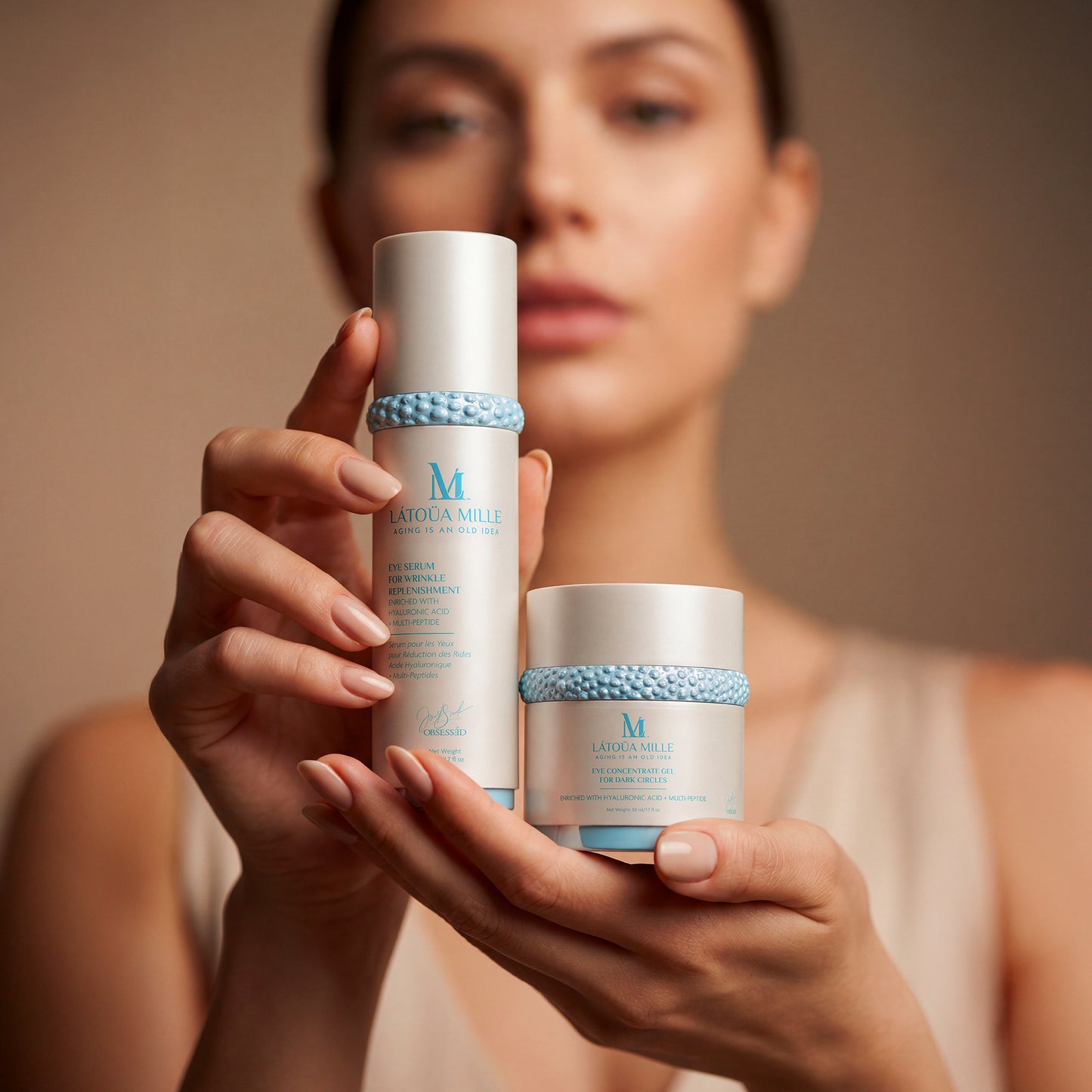 Eye Serum for Wrinkle Replenishment Hyaluronic Acid + Multi-Peptide
