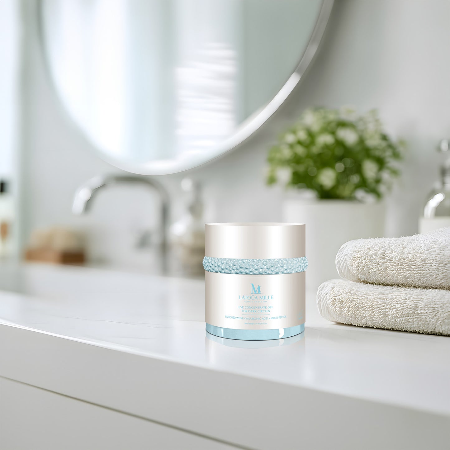 Eye Concentrate Gel for Dark Circles Hyaluronic Acid + Multi-Peptide