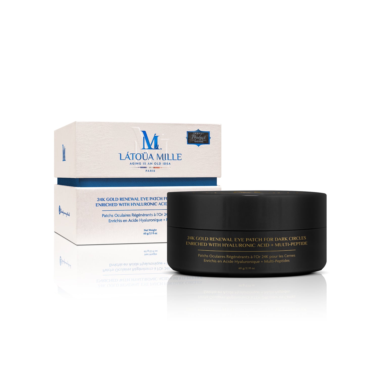 24K Gold Renewal Eye Patch for Dark Circles Enriched with