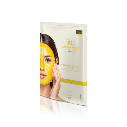 Golden Glow Argan Oil Face Mask