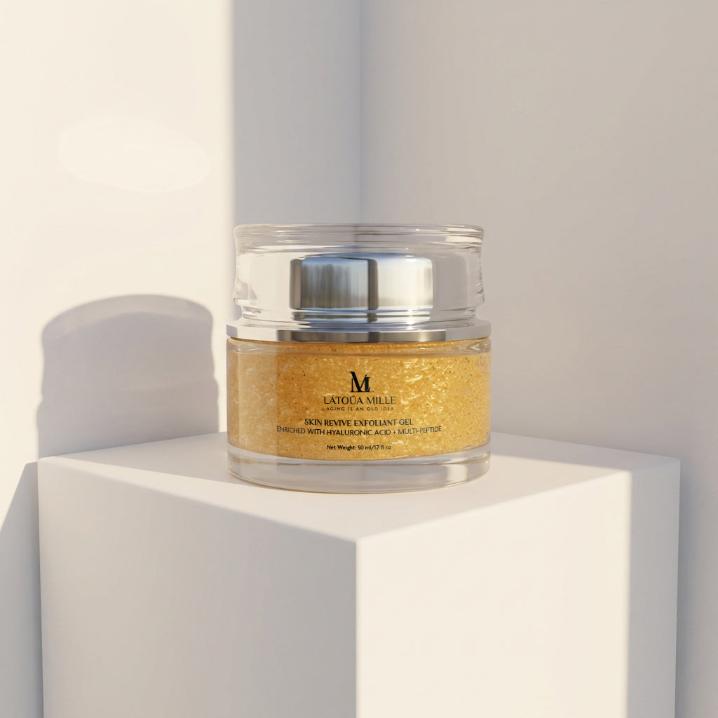 Skin Revive Exfoliant Gel  Enriched With Hyaluronic Acid + Multi-Peptide