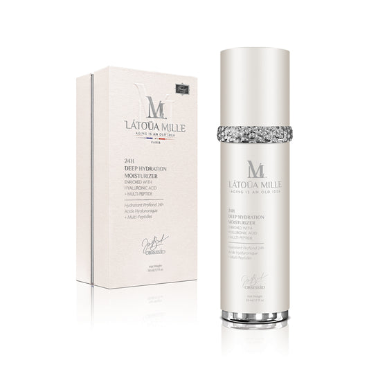 24h Deep Hydration Moisturizer Hyaluronic Acid + Multi-Peptide