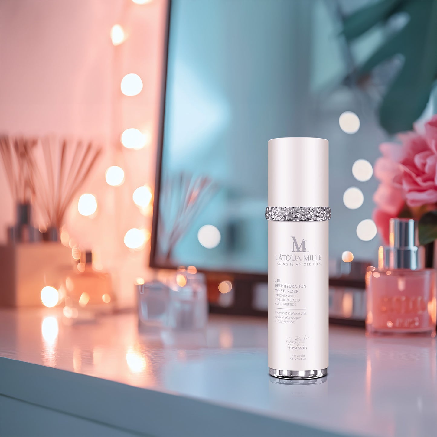 24h Deep Hydration Moisturizer Hyaluronic Acid + Multi-Peptide