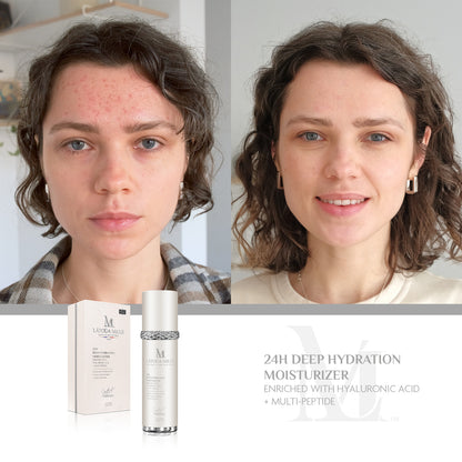 24h Deep Hydration Moisturizer Hyaluronic Acid + Multi-Peptide