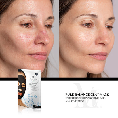 Pure Balance Clay Mask  Enriched with Hyaluronic Acid + Multi-Peptide