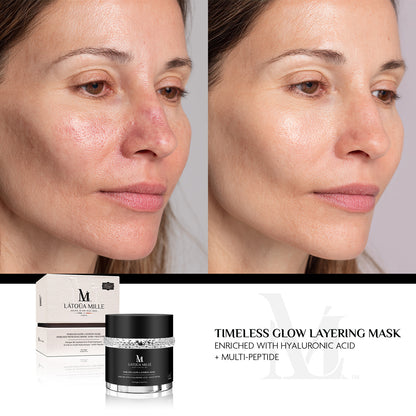 Timeless Glow Layering Mask Enriched with Hyaluronic Acid + Multi-Peptide