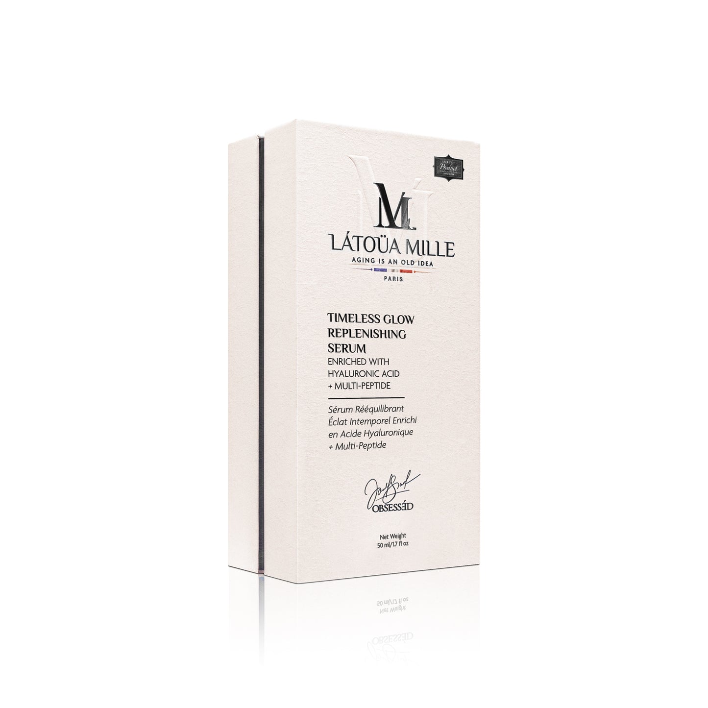 Timeless Glow Replenishing Serum Enriched with Hyaluronic Acid + Multi-Peptide