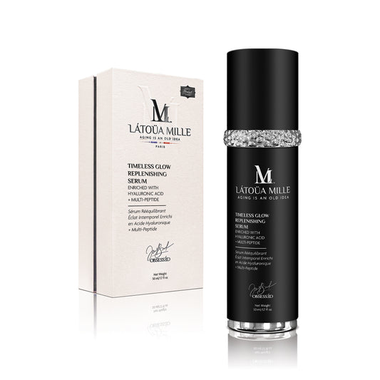 Timeless Glow Replenishing Serum Enriched with Hyaluronic Acid + Multi-Peptide