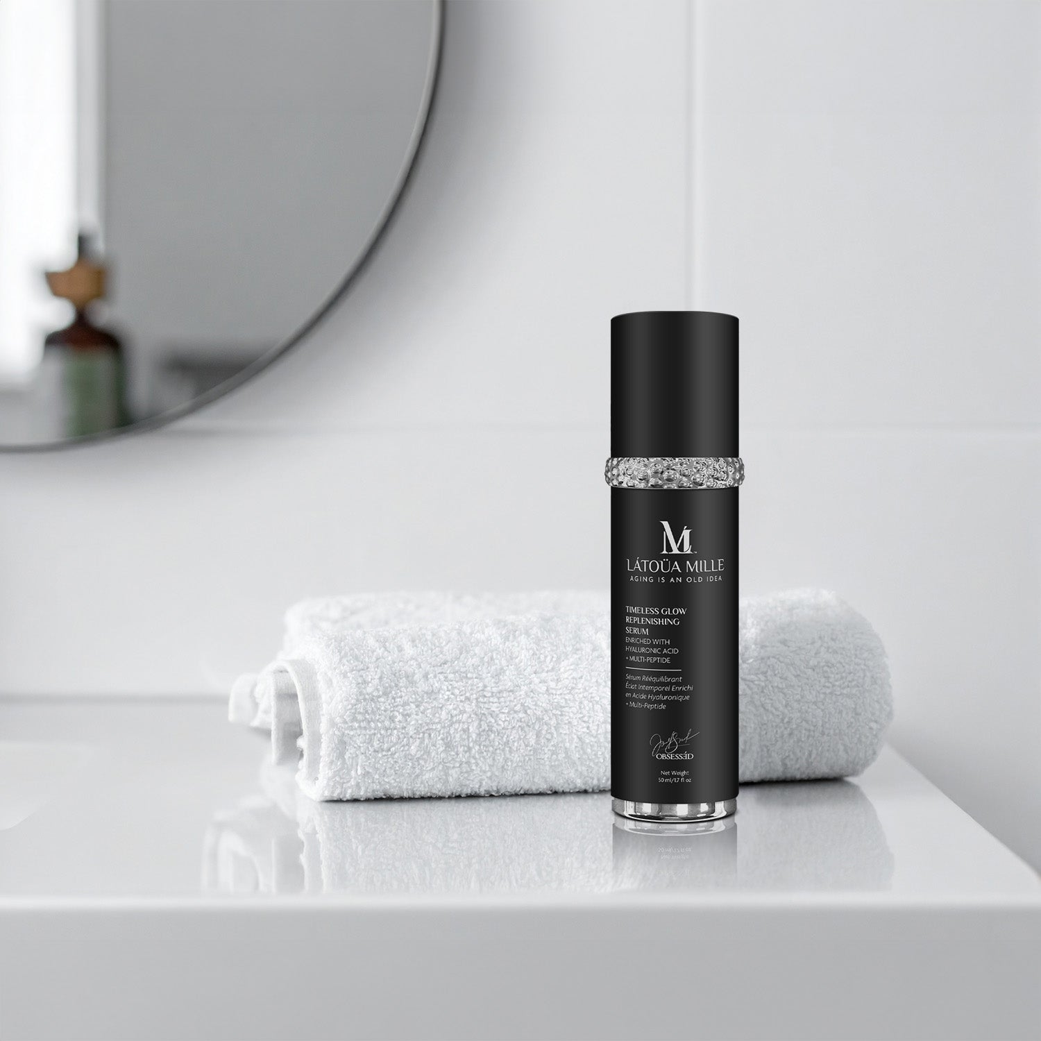 Timeless Glow Replenishing Serum Enriched with Hyaluronic Acid +