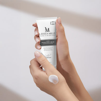 Moroccan Argan Oil Manicure Set Enriched with Hyaluronic Acid and Multi-Peptide (Almond Milk and Honey)