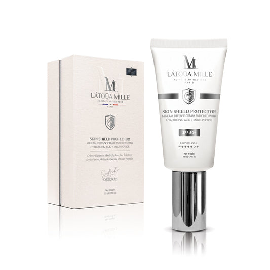 Skin Shield Protector Mineral Defense Cream Enriched with Hyaluronic Acid + Multi-Peptide